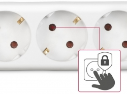 Сетевой удлинитель Hama Multiple 6XSchuko 3G*1.5мм ws 3м White 00030533