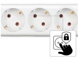 Сетевой удлинитель Hama 3XSchuko 3G*1.5мм 5м White 00108842
