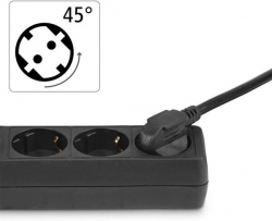 Мережевий подовжувач Hama 3XSchuko 3G*1.5мм 5м Black 00108843