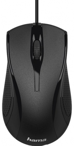 Миша Hama MC-200 USB-A, чорний 00182602