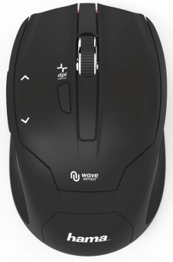 Миша Hama Milano WL, чорний 00182639