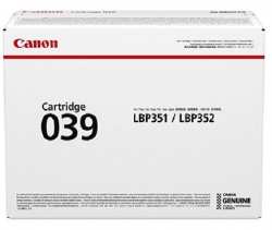 Картридж Canon 039 LBP351/352 Black (11000 стор) 0287C001