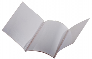 Папка "МЕНЮ" PIZZA, А4, PVC, три сторони, прозора Panta Plast 0309-0046-99