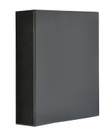 Регистратор "Панорама" А4/4D/70 PVC, черн. Panta Plast 0316-0026-01