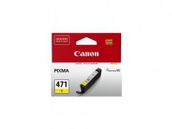Картридж струменевий Canon CLI-471Y PIXMA MG5740/MG6840 Yellow 0403C001