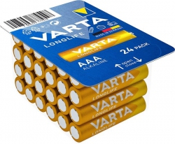 Батарейка Varta Longlife лужна AAA блістер, 24 шт 04103301134
