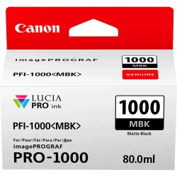 Чернильница Canon PFI-1000MBk (Matte black) 0545C001