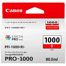 Чернильница Canon PFI-1000R (Red) 0554C001