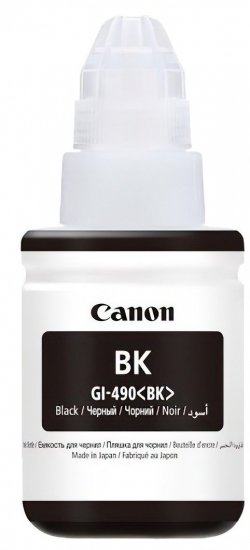Чернила Canon GI-490 PIXMA G1400/G2400/G3400 Black 135ml 0663C001