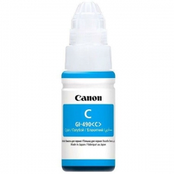 Чернила Canon GI-490 PIXMA G1400/G2400/G3400 Cyan 70ml 0664C001