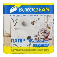 Папір туал.целюлоз.BUROCLEAN EuroStandart, по 4 рул., на гільзі, 2-х сл., білий Buroclean 10100013