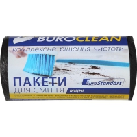 Пакети для сміття 35л/30шт, міцні, чорні BuroClean EuroStandart Buroclean 10200012