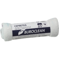 Серветка для підлоги б/п, 50х70см, біла, Buroclean Buroclean 10200151-09