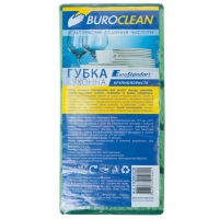 Губки кухонні крупнопористі, 5шт, 100х70мм BuroClean EuroStandart Buroclean 10200220