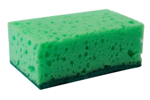 Губки кухонні крупнопористі, 5шт, 100х70мм BuroClean EuroStandart Buroclean 10200220