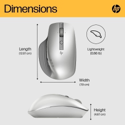 Мышь HP Creator 930 WL Silver 1D0K9AA