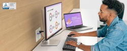 Монітор LCD 27" DELL P2722HE D-Sub, HDMI, DP, USB-C, IPS, Pivot 210-AZZB