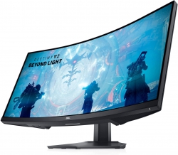 Монітор LCD 34" DELL S3422DWG 2xHDMI, DP, USB, Audio, VA, 3440x1440, 144Hz, 1ms, CURVED, HDR400, FreeSync 210-AZZE
