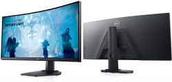 Монітор LCD 34" DELL S3422DWG 2xHDMI, DP, USB, Audio, VA, 3440x1440, 144Hz, 1ms, CURVED, HDR400, FreeSync 210-AZZE