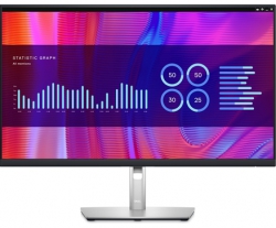 Монитор LCD 27" DELL P2723DE HDMI, 2xDP, USB-C, RJ-45, IPS, 2560x1440, 99%sRGB, Pivot 210-BDEH