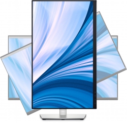 Монитор LCD 23.8" DELL C2423H HDMI, DP, USB, MM, IPS, Pivot, 99%sRGB, WebCam 210-BDSL