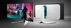 Монітор DELL 34" AW3423DW 2xHDMI, DP, USB3.2, Audio, QD-OLED, 3440x1440, 21:9, 175Hz, 0.1ms, 149%sRGB, Delta E<2, CURVED, Adaptive-Sync, G-SYNC, HAS 210-BDSZ