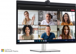 Монітор LCD 31.5" DELL U3223QZ HDMI, DP, USB-C, MM, RJ-45, IPS Black, 3840x2160, 100%sRGB, HAS, Cam 210-BDZZ