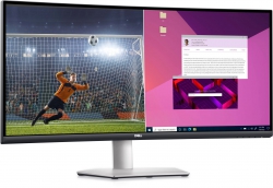 Монітор LCD 34" DELL S3423DWC 2xHDMI, USB-C, Audio, VA, 3440x1440, 100Hz, 4ms, 99%sRGB, CURVED, FreeSync, HAS 210-BEJE