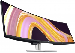 Монитор DELL 49" U4924DW 2xHDMI, DP, USB-C, RJ-45, MM, IPS Black, 5120x1440 (32:9), CURVED, sRGB 100%, HAS 210-BGTX