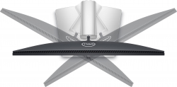 Монітор DELL 23.8" P2424HT HDMI, DP, USB-C, RJ-45, MM, IPS, sRGB 99%, Touch Screen, HAS 210-BHSK