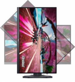 Монітор DELL 27" G2724D HDMI, 2xDP, Fast IPS, 2560x1440, 165Hz, 1ms, sRGB 99%, G-SYNC, FreeSync, Pivot 210-BHTK