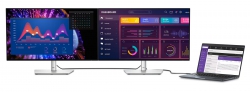 Монитор DELL 27" U2724DE HDMI, DP, USB-C, RJ-45, Audio, IPS, 2560x1440, 120Hz, sRGB 100%, Pivot 210-BKTV