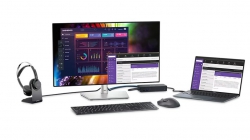 Монітор DELL 27" U2724D HDMI, DP, USB, Audio, IPS, 2560x1440, 120Hz, sRGB 100%, Pivot 210-BKVB