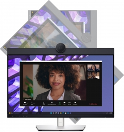 Монитор DELL 23.8" P2424HEB HDMI, DP, USB-C, RJ-45, MM, IPS, sRGB 99%, Pivot, Cam 210-BKVC