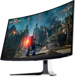Монитор DELL 31.6" AW3225QF 2xHDMI, DP, USB, QD-OLED, 3840x2160, 240Hz, 0.03ms, DCI-P3 99%, CURVED, G-SYNC, FreeSync, Pivot, HDR TrueBlack 400 210-BLLV