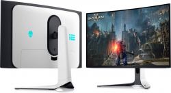 Монитор DELL 31.6" AW3225QF 2xHDMI, DP, USB, QD-OLED, 3840x2160, 240Hz, 0.03ms, DCI-P3 99%, CURVED, G-SYNC, FreeSync, Pivot, HDR TrueBlack 400 210-BLLV