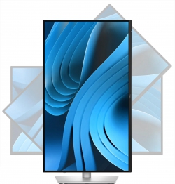 Монітор DELL 27" P2725QE HDMI, DP, USB-C, RJ-45, IPS, 3840x2160, 100Hz, sRGB 99%, Pivot 210-BRDS