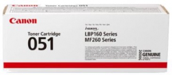 Тонер-картридж Canon 051 LBP162dw/MF269dw/267dw/264dw Black (1700 стр) 2168C002