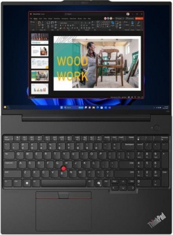 Ноутбук Lenovo ThinkPad E16-G2 16" WUXGA IPS AG, AMD R7-7735HS, 32GB, F1TB, UMA, DOS, чорний 21M6S2BD00