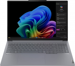 Ноутбук Lenovo ThinkBook 16-G7 16" WUXGA IPS AG, Snapdragon X Plus X1P-42-100, 32GB, F1TB, UMA, Win11P, серый 21NH000DRA