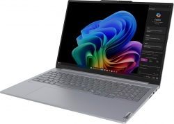 Ноутбук Lenovo ThinkBook 16-G7 16" WUXGA IPS AG, Snapdragon X Plus X1P-42-100, 32GB, F1TB, UMA, Win11P, серый 21NH000DRA