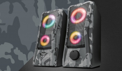 Акустична система (Колонки) Trust 2.0 GXT 606 JAVV RGB USB SNOW CAMO 23379_TRUST