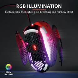 Мышь игрова Trust GXT 960 Graphin Ultra-lightweight RGB USB Black 23758_TRUST