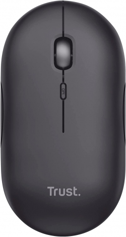 Миша Trust Puck Rechargeable Ultra-Thin BT WL Silent Black 24059_TRUST