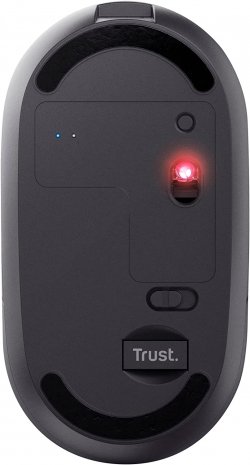 Миша Trust Puck Rechargeable Ultra-Thin BT WL Silent Black 24059_TRUST