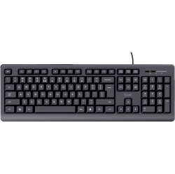 Клавіатура мембрана Trust Primo 104Key, USB-A, EN/UKR, чорний 24391_TRUST