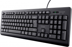 Клавіатура мембрана Trust Primo 104Key, USB-A, EN/UKR, чорний 24391_TRUST
