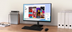 Монітор LG 23.8" 24MS500-B 2xHDMI, Audio, IPS, 100Hz 24MS500-B.ADRZ