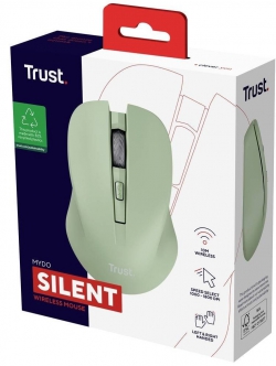 Миша Trust MYDO SILENT, WL, Зелений 25042_TRUST