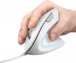 Мышь Trust Verto Ergonomic, USB-A, Белый 25133_TRUST